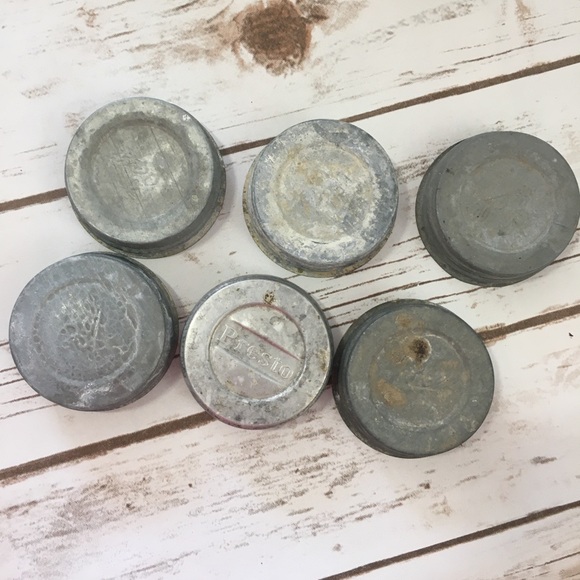 Vintage Mason Jar Lids Ball Lids 7